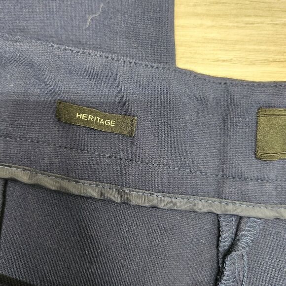 TALBOTS Womens Blue Heritage Wide Leg Dress Pants Size 10 - Picture 6 of 9